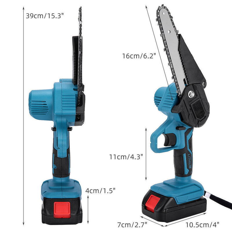 6 Inch Cordless Electric Chainsaw